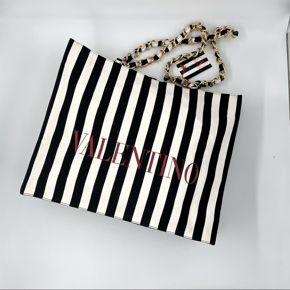 NEW Valentino Garavani Canvas Large Tote